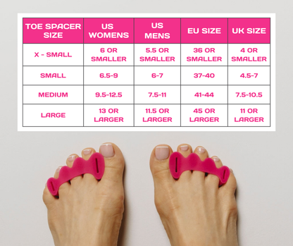 Gait Happens x Tamsen Toe Spacers